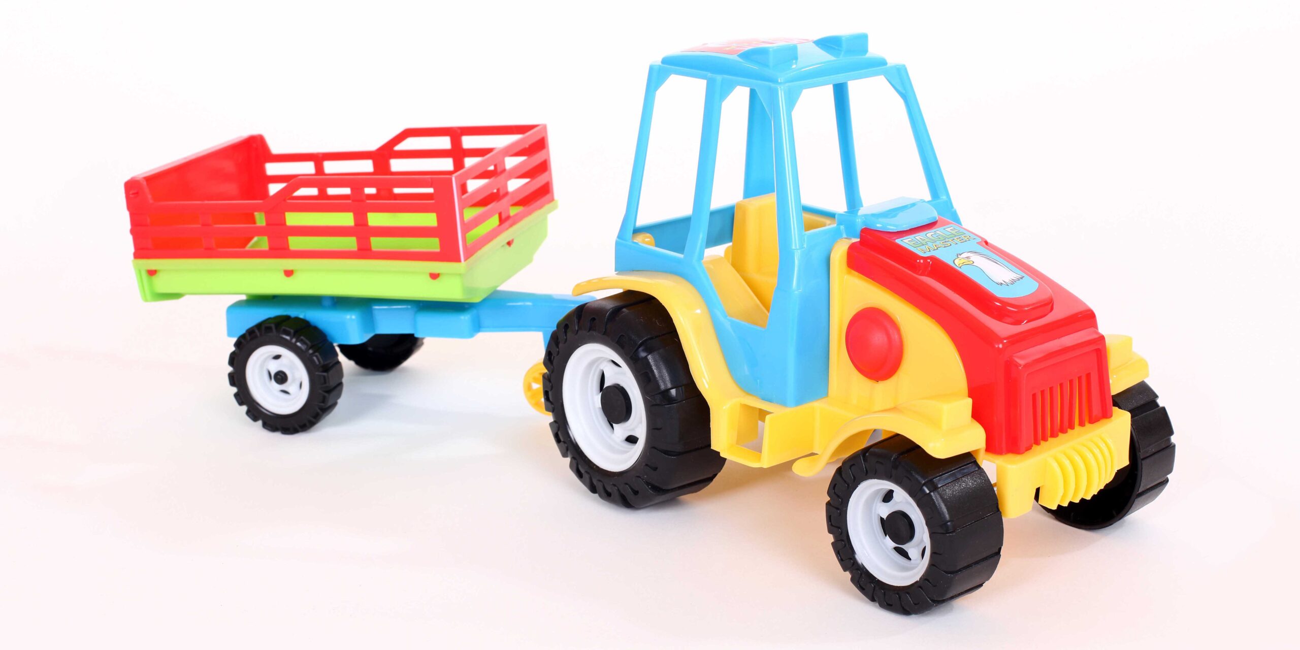 Traktor z przyczepą (404)